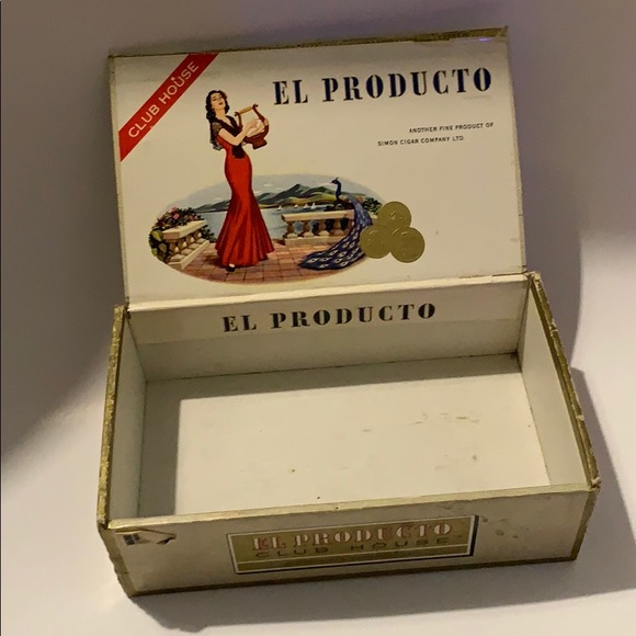 Antique Cigar Box - Picture 2 of 7